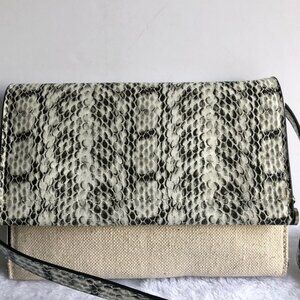 Mini flip-top crossbody bag